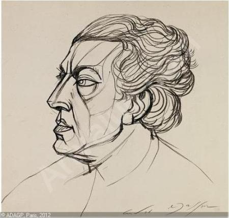 Ο André Breton από τον André Masson