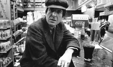Leonard Cohen in 1960.