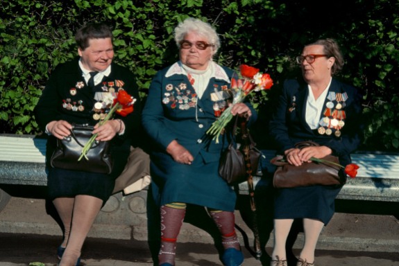RUSSIA. Moscow. 1st of May celebrations. 1989.